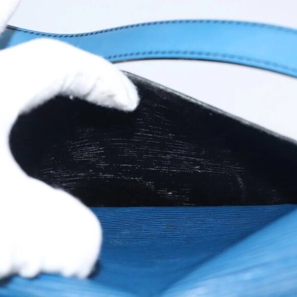 LOUIS VUITTON Epi Saint Cloud GM Shoulder Bag Toledo Blue M52195 LV Auth BA1445 - Picture 11 of 16